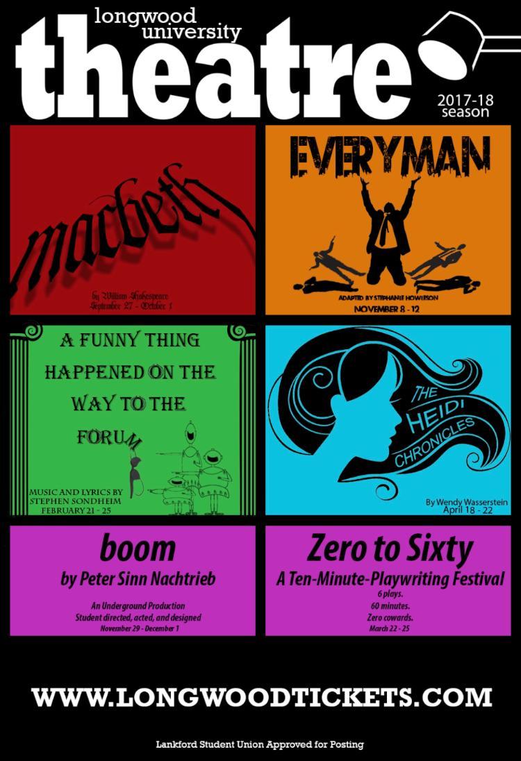 2017-2018 Theatre Season Poster