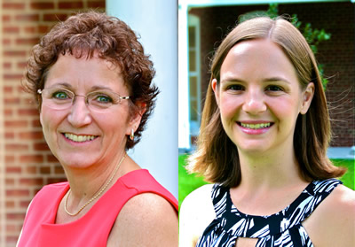 Dr. Jennifer Apperson (L), Dr. Sarai Blincoe (R)