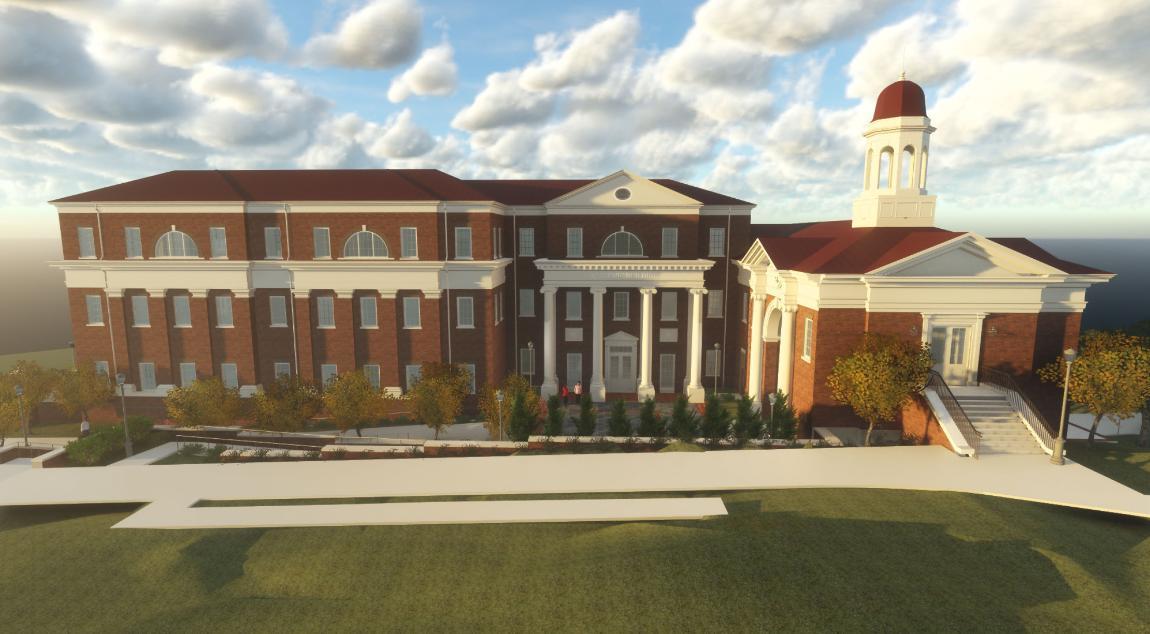 Academic Building Rendering